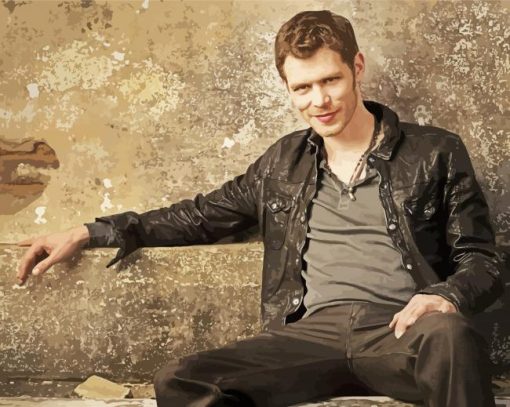 Joseph Morgan Actor paint by number