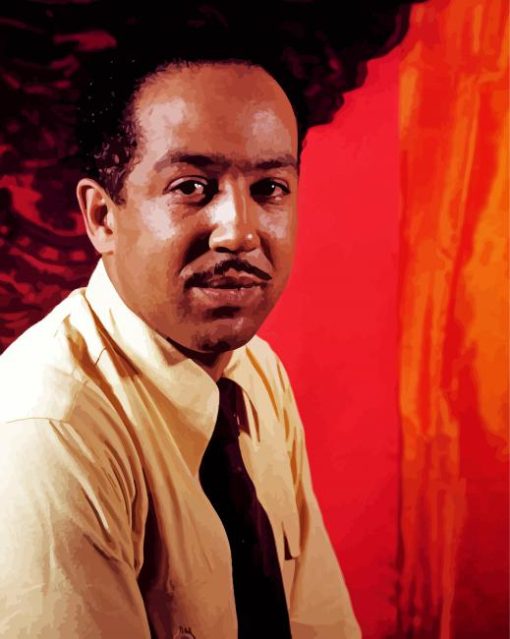 Langston Hughes paint by numbers