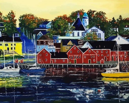 Lunenburg Lunenburg Art paint by number