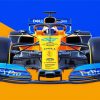 Mclaren Formula 1 Car paint by number