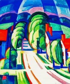 Oscar Bluemner paint by number