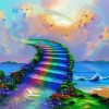 Over The Rainbow Bridge paint by number