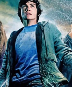 Percy Jackson Movie Poster paint by number