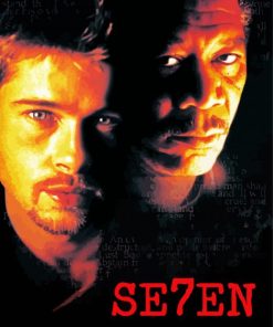 Se7en Movie Poster paint by number