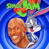 Space Jam Poster paint by number