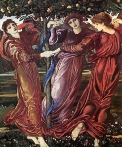 The Garden Of The Hesperides By Edward Burne Jones paint by number