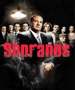 The Sopranos Movie Poster paint by number