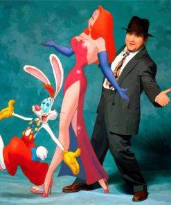 Who Framed Roger Rabbit Disney paint by number