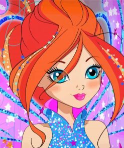 Winx Club Character paint by number