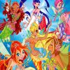 Winx Club Characters paint by number