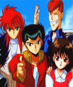 Yu Yu Hakusho Animes paint by number