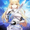 Aiz Wallenstein Japanese AnimeAiz Wallenstein Japanese Anime Paint by number