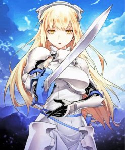 Aiz Wallenstein Japanese AnimeAiz Wallenstein Japanese Anime Paint by number