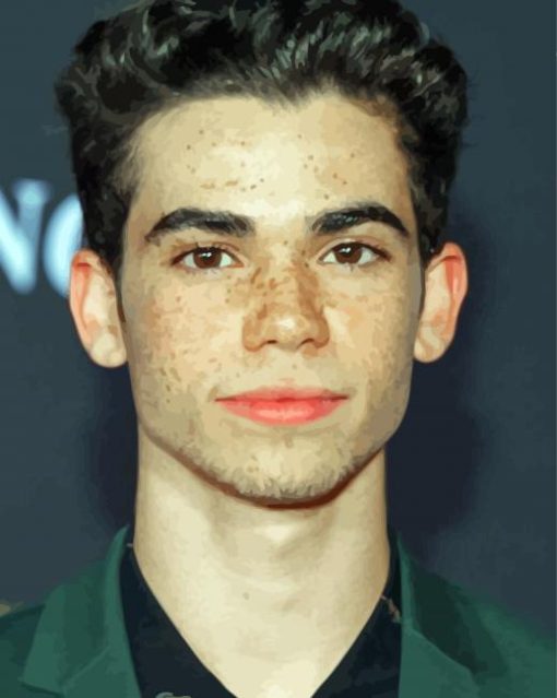 Cameron Boyce American Actor paint by number