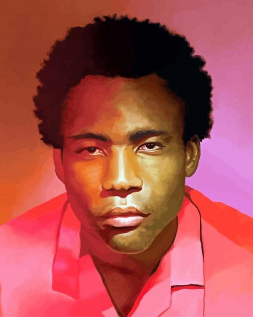 Childish Gambino American Actor paint by number