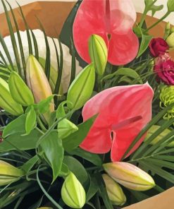 Contemporaries Flowers paint by number