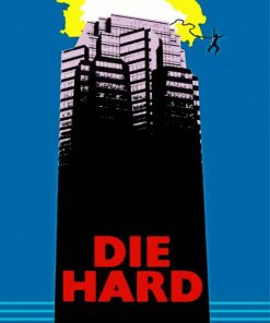 Die Hard Movie paint by number