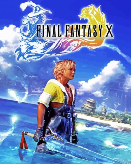 Final Fantasy X paint by number