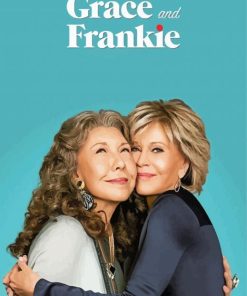 Grace And Frankie American Serie paint by number