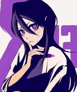 Illustration Rukia Kuchiki paint by number