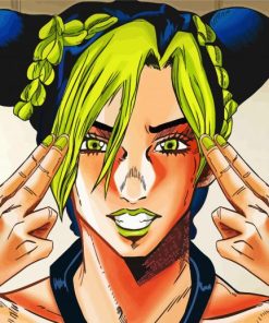 Jolyne Anime paint by number