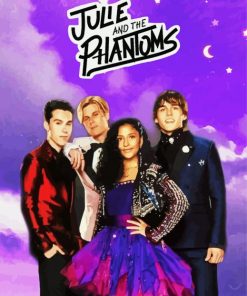 Julie And The Phantoms Poster paint by number