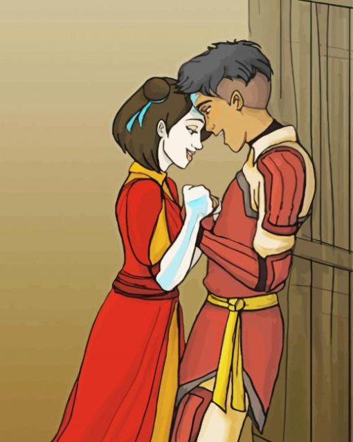 Kainora kai And Jinora paint by number