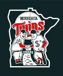 Minnesota Twins Art paint by number