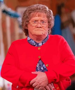 Mrs Brown paint by number