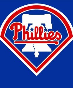 Philadelphia Phillies Logo paint by number