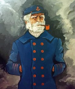 Sea Captain Art paint by number