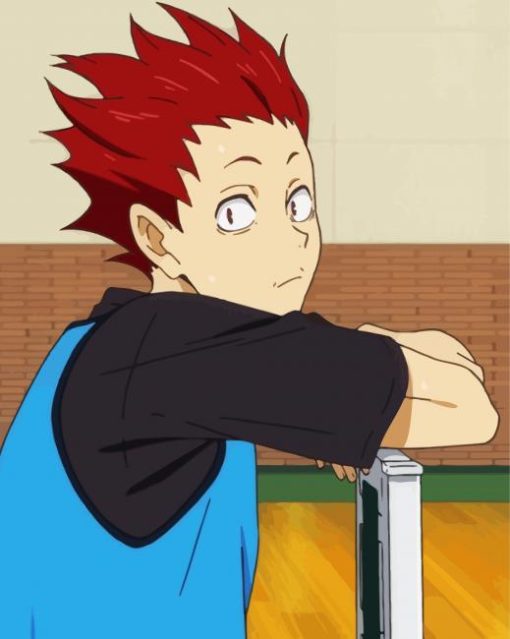 Tendou Anime Character paint by number