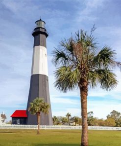 Tybee Island paint by number