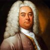 Vintage Composer George Frideric Handel paint by number