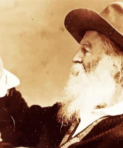 Walt Whitman paint by number