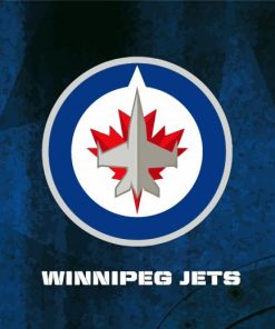 Winnipeg Jets Logo paint by number