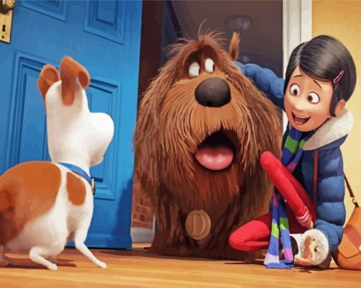 Aesthetic The Secret Life Of Pets paint by number