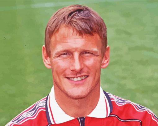 Aesthetic Teddy Sheringham paint by number