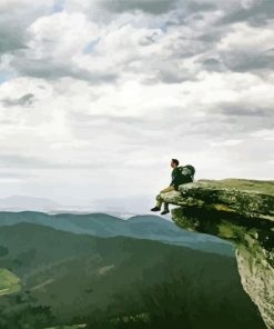 Appalachian Trail Mountains paint by number