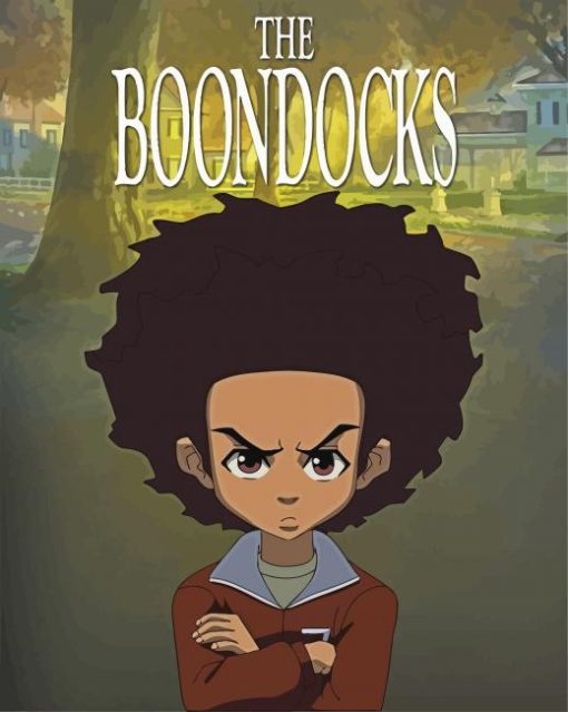 Boondocks Anime Poster paint by number