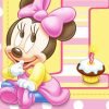 Cute Minnie Mouse Baby paint by number