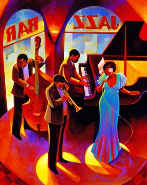 Harlem Renaissance paint by number