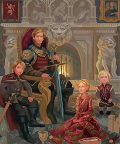 House Lannister Family paint by number