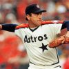 Nolan Ryan Baseball Pitcher paint by number