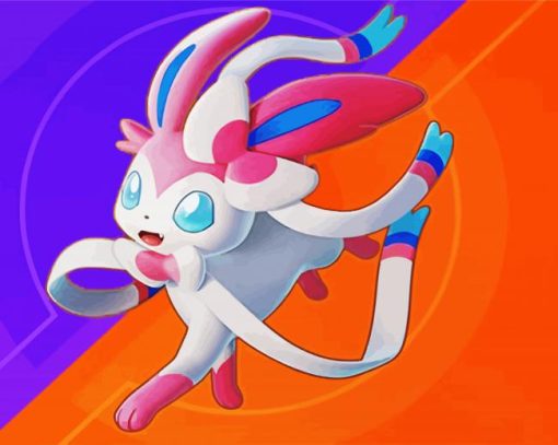 Sylveon Anime paint by number