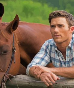 The Longest Ride Character And Horse paint by number