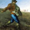 The Sower By Jean Francois Millet paint by number