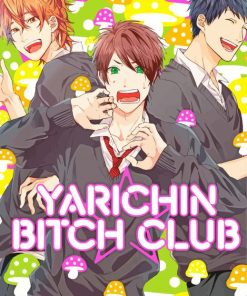 Yarichin Bitch Club Poster paint by number