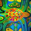 Abstract Turtle Art paint by number