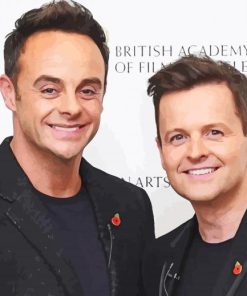 Ant And Dec paint by number